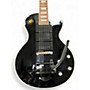 Used Rafferty LP STYLE Black Solid Body Electric Guitar Black