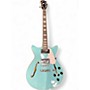 Used Raffrety The Ocean  Turquoise Hollow Body Electric Guitar Turquoise
