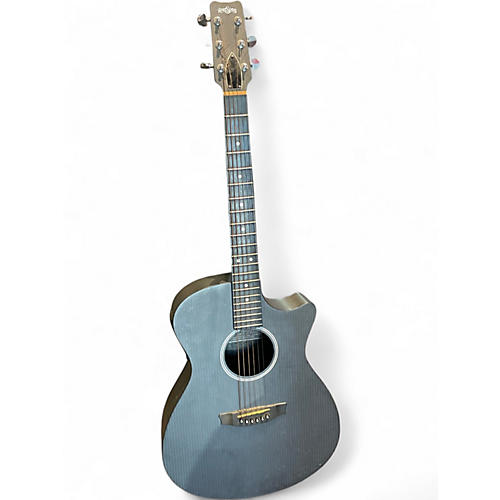 Used Rain Song S-OM1000N2 CARBON FIBER Acoustic Electric Guitar CARBON FIBER