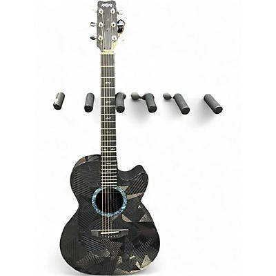 Used RainSong BIWSIN2 Black Ice Acoustic Electric Guitar