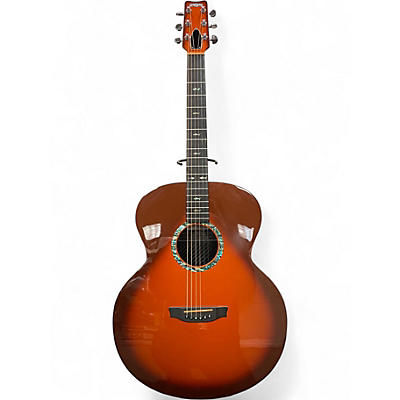 Used RainSong CO-JM1000NST Tobacco Sheen Acoustic Electric Guitar