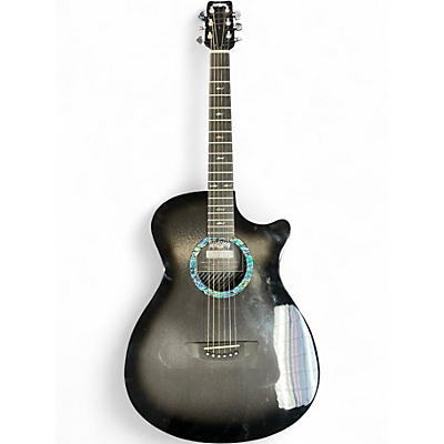 Used RainSong  John A. Decker Jr. carbon fiber Black Acoustic Electric Guitar