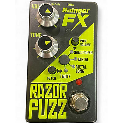 Used Rainger Fx RAZOR FUZZ Effect Pedal