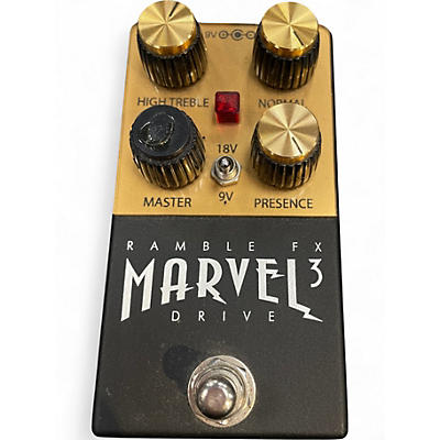 Used Ramble Fx MARVEL 3 DRIVE Effect Pedal