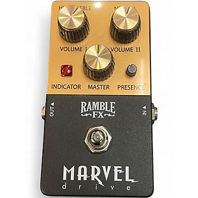 Used Ramble Fx Marble Drive Effect Pedal