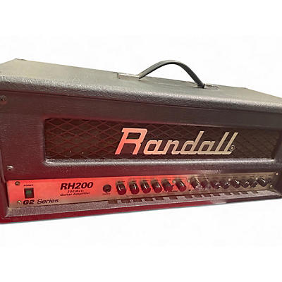 Used Randall rh200 Solid State Guitar Amp Head