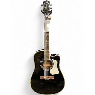 Used Randy Jackson DIAMOND EDITION BLACK SPARKLE Acoustic Guitar