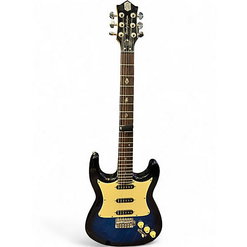 Used Randy Jackson DIAMOND SERIES Blue Solid Body Electric Guitar Blue