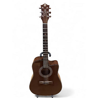 Used Randy Jackson Faith Collection Brown Acoustic Guitar