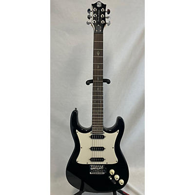 Randy Jackson Used Randy Jackson Limited Edition Double Cut Black Sparkle Solid Body Electric Guitar