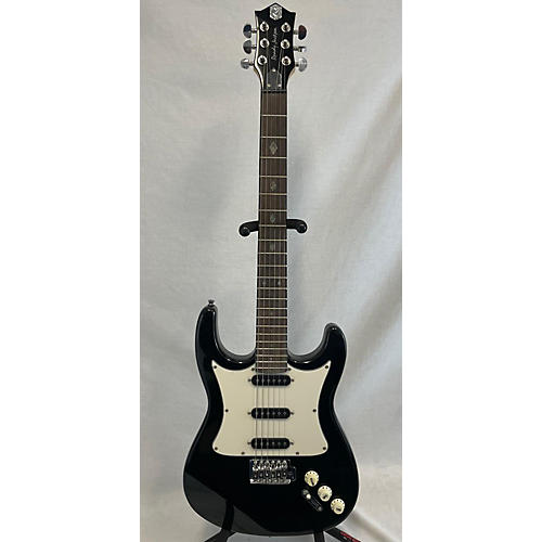 Randy Jackson Used Randy Jackson Limited Edition Double Cut Black Sparkle Solid Body Electric Guitar black sparkle