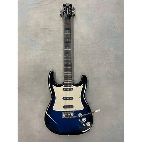 Randy Jackson Used Randy Jackson Limited Edition Solid Body Blue To Black Fade Solid Body Electric Guitar Blue to Black Fade