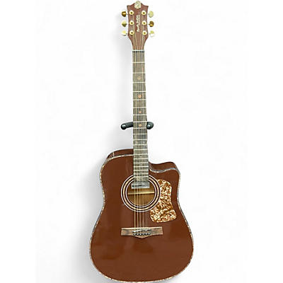 Used Randy Jackson TRUE FAITH COLLECTION LIMITED EDITION Brown Acoustic Electric Guitar