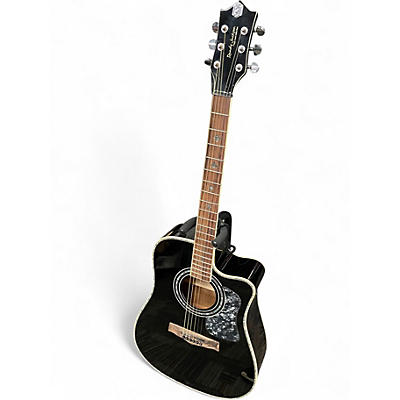 Used Randy Jackson True Faith Black Acoustic Electric Guitar
