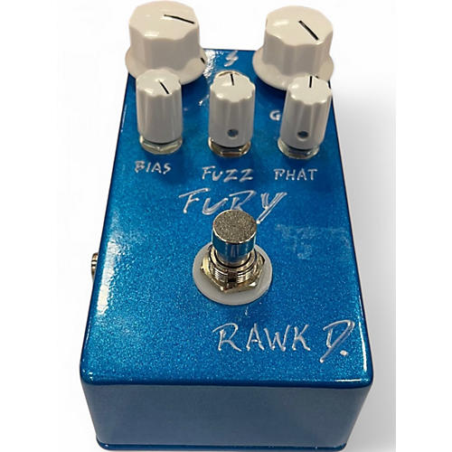 Used Rawk D FUZZ FURY Effect Pedal