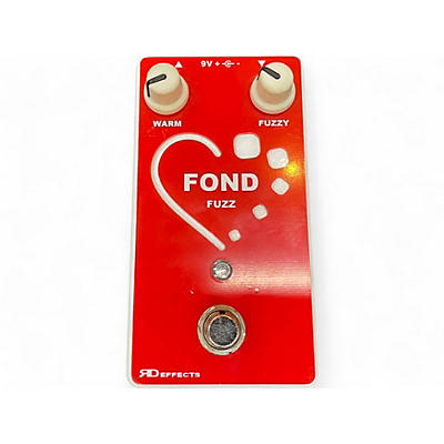 Used Rd Effects Fond Fuzz Effect Pedal