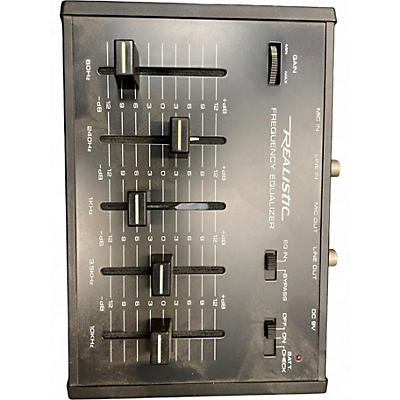 Used Realistic 5 BAND EQUALIZER Pedal