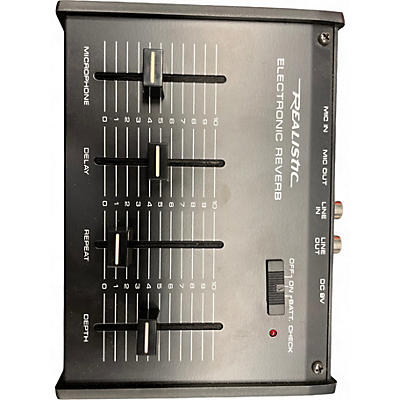 Used Realistic ELECTRONIC REVERB Effect Pedal