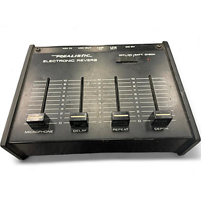 Used Realistic ELECTRONIC REVERB Effects Processor