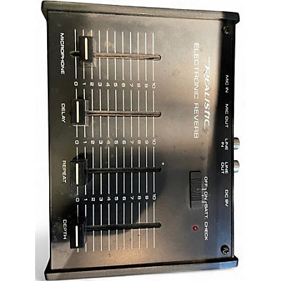 Used Realistic Electronic Reverb Effect Pedal
