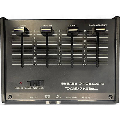 Used Realistic Electronic Reverb Effects Processor