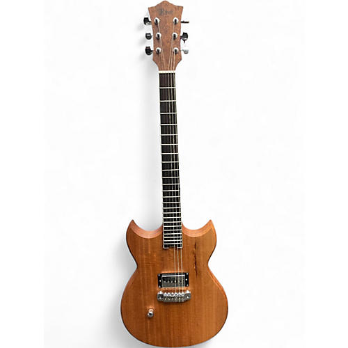 Used Rebirth SG STYLE Natural Solid Body Electric Guitar Natural