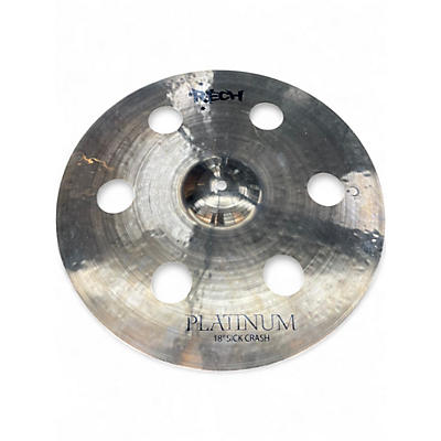 Used Rech 18in Platinum Sick Crash Cymbal