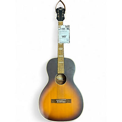 Used Recording King DIRTY 37 PARLOR GUITAR 2 Color Sunburst Acoustic Guitar
