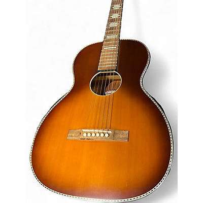 Used Recording King DIRTY 37 Sunburst Acoustic Guitar