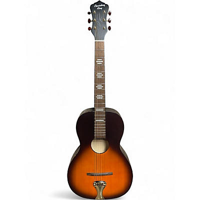 Used Recording King Justin Townes Earle RPS-JTE-TS Tobacco Sunburst Acoustic Guitar