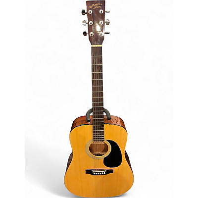 Used Recording King RD-06 Natural Acoustic Guitar