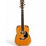 Used Recording King RD-10 Natural Acoustic Guitar Natural