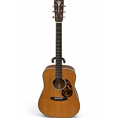 Used Recording King RD-126 Natural Acoustic Guitar