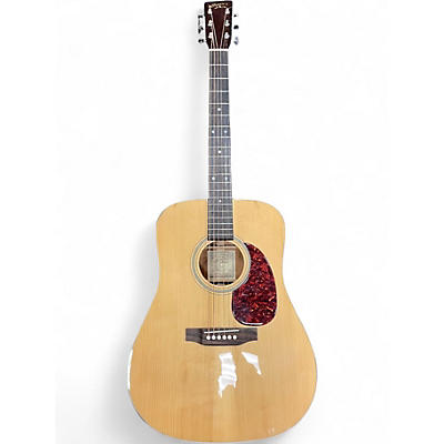 Used Recording King RD-318 Natural Acoustic Guitar