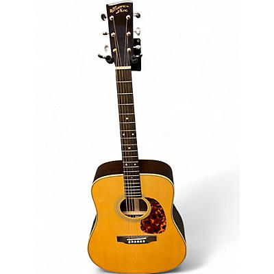 Used Recording King RD-328 Natural Acoustic Guitar
