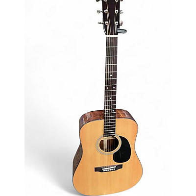 Used Recording King RD318 Natural Acoustic Guitar