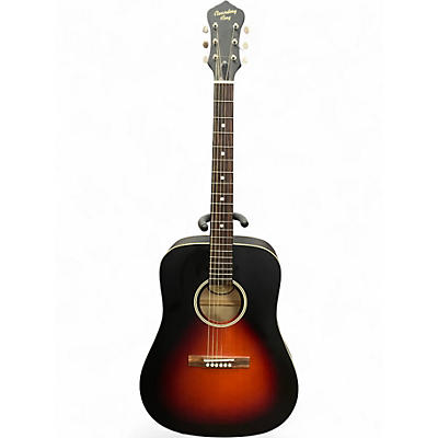 Used Recording King RDH-05 Dirty Thirties Sunburst Acoustic Guitar