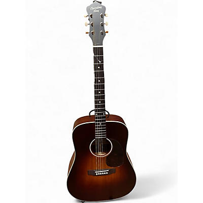 Used Recording King RDS-11-FE3 2 Tone Sunburst Acoustic Guitar