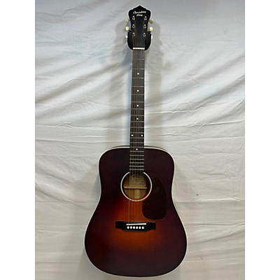 Recording King Used Recording King RDS-11-FE3-TBR 2 Tone Sunburst Acoustic Guitar