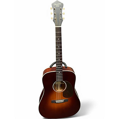 Used Recording King RDS11 sunburst Acoustic Electric Guitar