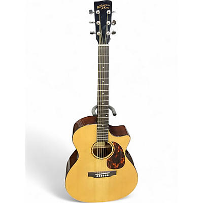 Used Recording King RGA-G6-CFE5 Natural Acoustic Electric Guitar