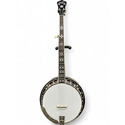 Used Recording King RK 20 Pearl White Banjo