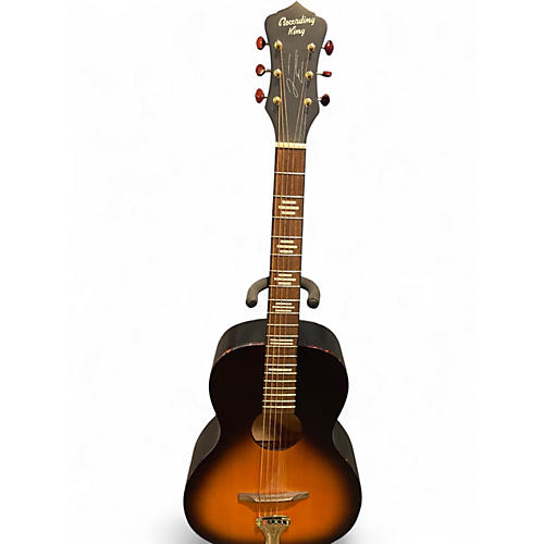 Used Recording King RK JUSTIN TOWNES EARLE Tobacco Burst Acoustic Guitar Tobacco Burst