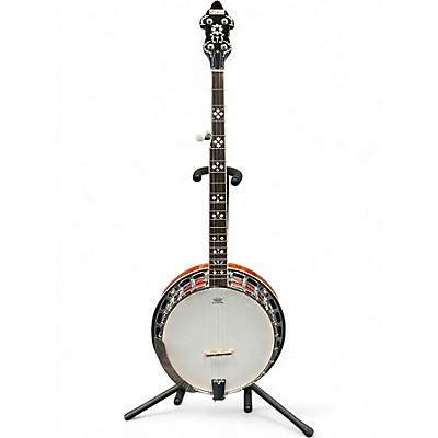 Used Recording King RK R20 Songster Natural Banjo