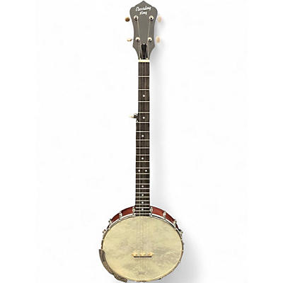 Used Recording King RKOH-06 Brown Banjo