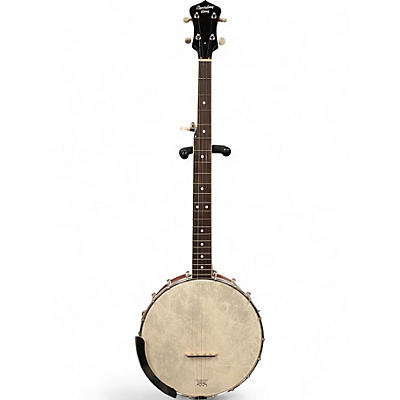 Used Recording King RKOH-06 Natural Banjo