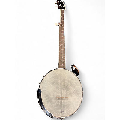 Used Recording King RKOH-06 Natural Banjo