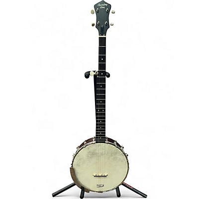 Used Recording King RKOH06 Cherry Banjo