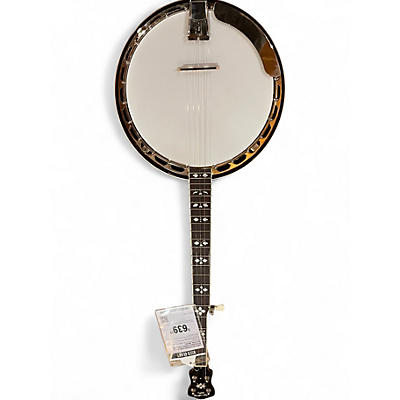 Used Recording King RKR20 Bluegrass Series Songster Natural Banjo