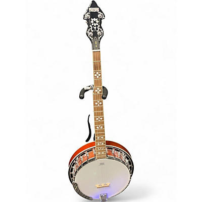 Used Recording King RKR20 Bluegrass Series Songster Natural Banjo